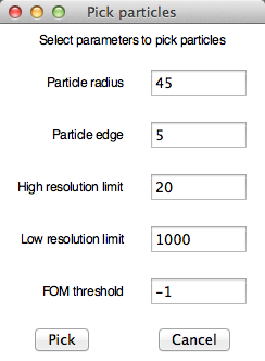 Bshow automatic picking